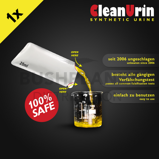 Clean Urin | Synthetischer Urin | 25 ml